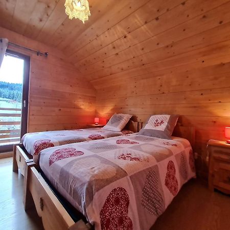 Chalet Chaleureux Face Aux Pistes, Proche Gerardmer, Ideal Pour Famille, Balcon Et Terrasse - Fr-1-589-182 Ban-sur-Meurthe-Clefcy Exterior photo