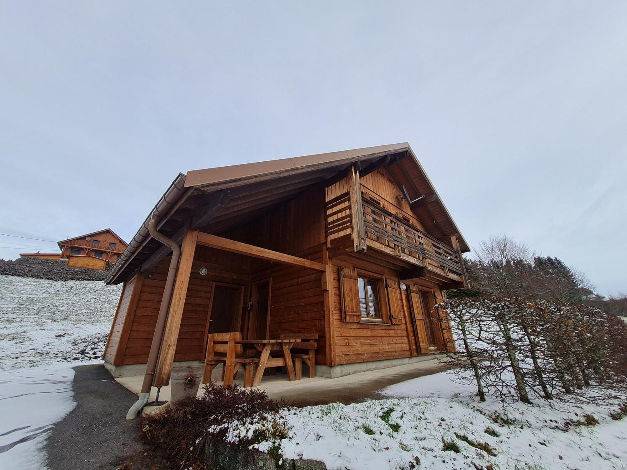 Chalet Chaleureux Face Aux Pistes, Proche Gerardmer, Ideal Pour Famille, Balcon Et Terrasse - Fr-1-589-182 Ban-sur-Meurthe-Clefcy Exterior photo